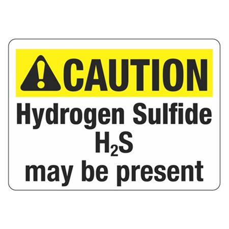 ANSI CAUTION Hydrogen Sulfide May Be Present